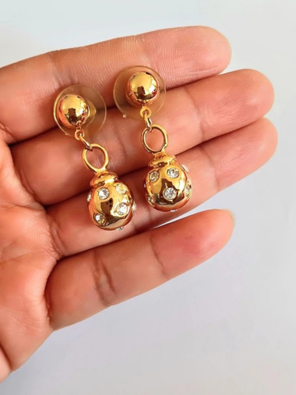 Gold- Dangle Earrings